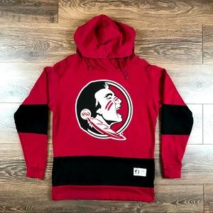 Pink Victoria Secret FSU Small Maroon Hoodie